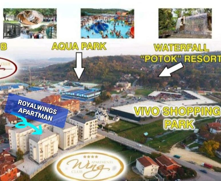 Royalwings Apartman Jagodina Exterior photo